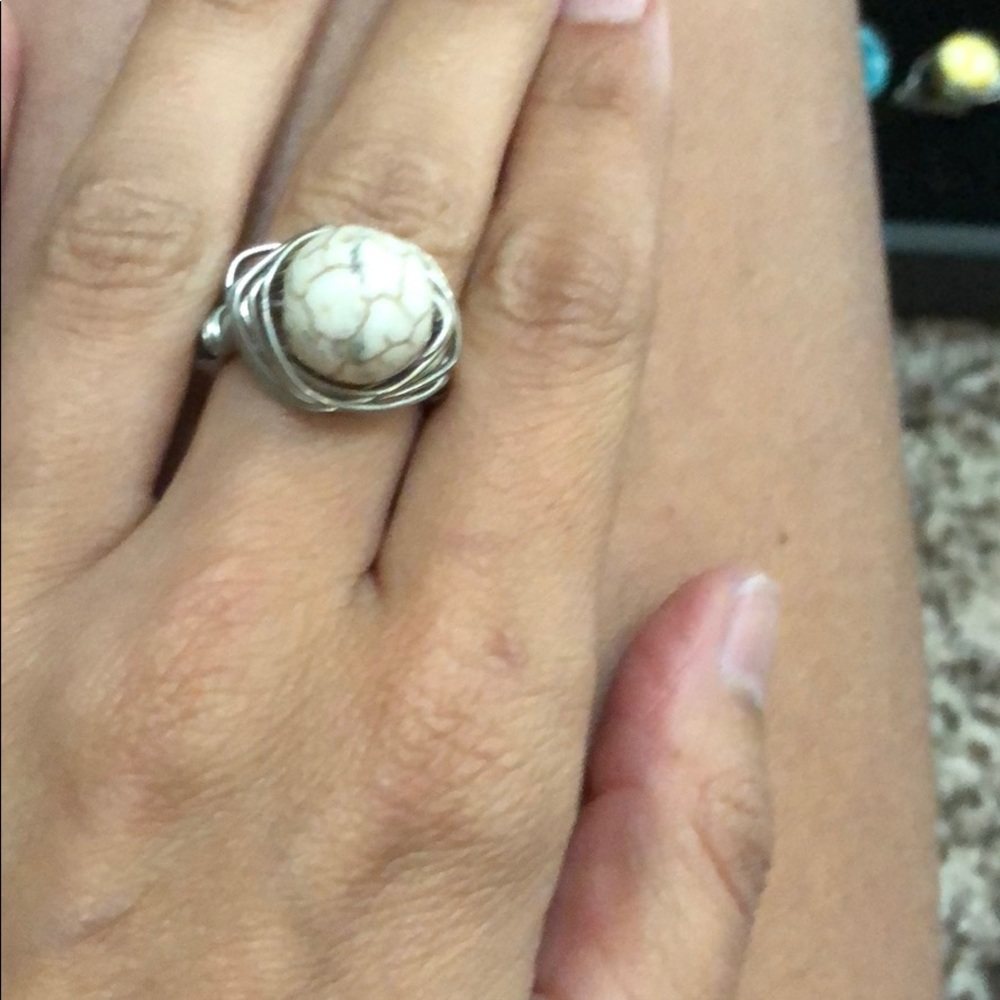 Wire wrapped Ring